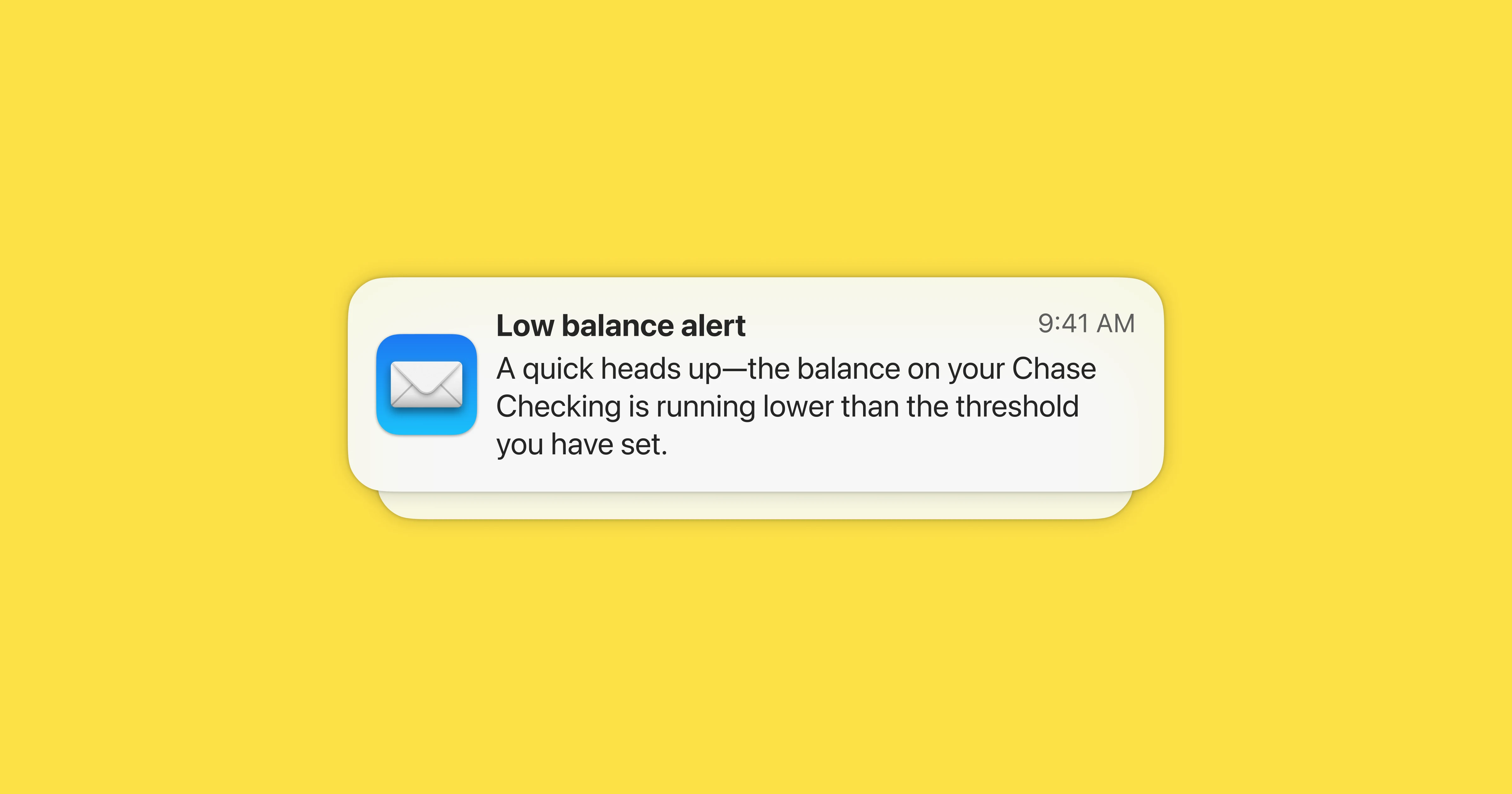 Low Balance Alerts